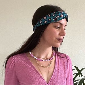 Silk Animal Print 🐆 Turban Headband